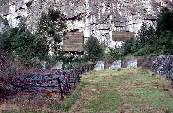 leftover tank barriers