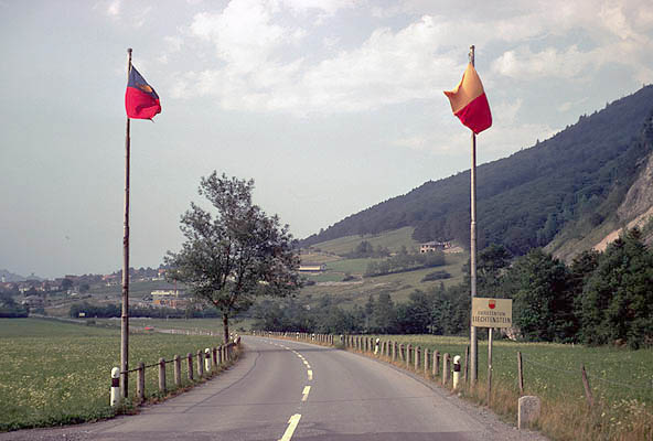 the liechtenstein border looks friendly