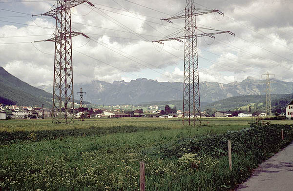 mountains in the distance