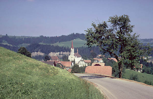 first view of a village