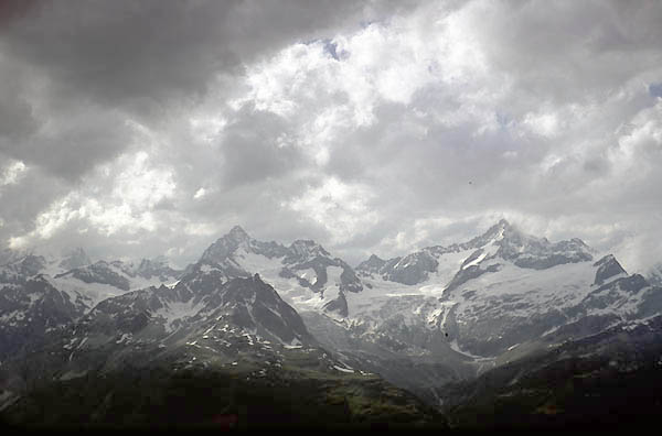 stunning alpine view