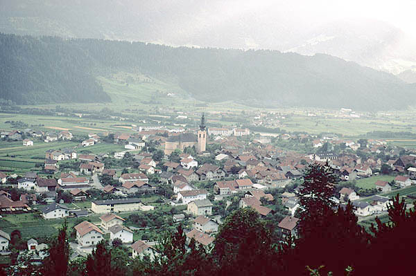 town in the valley