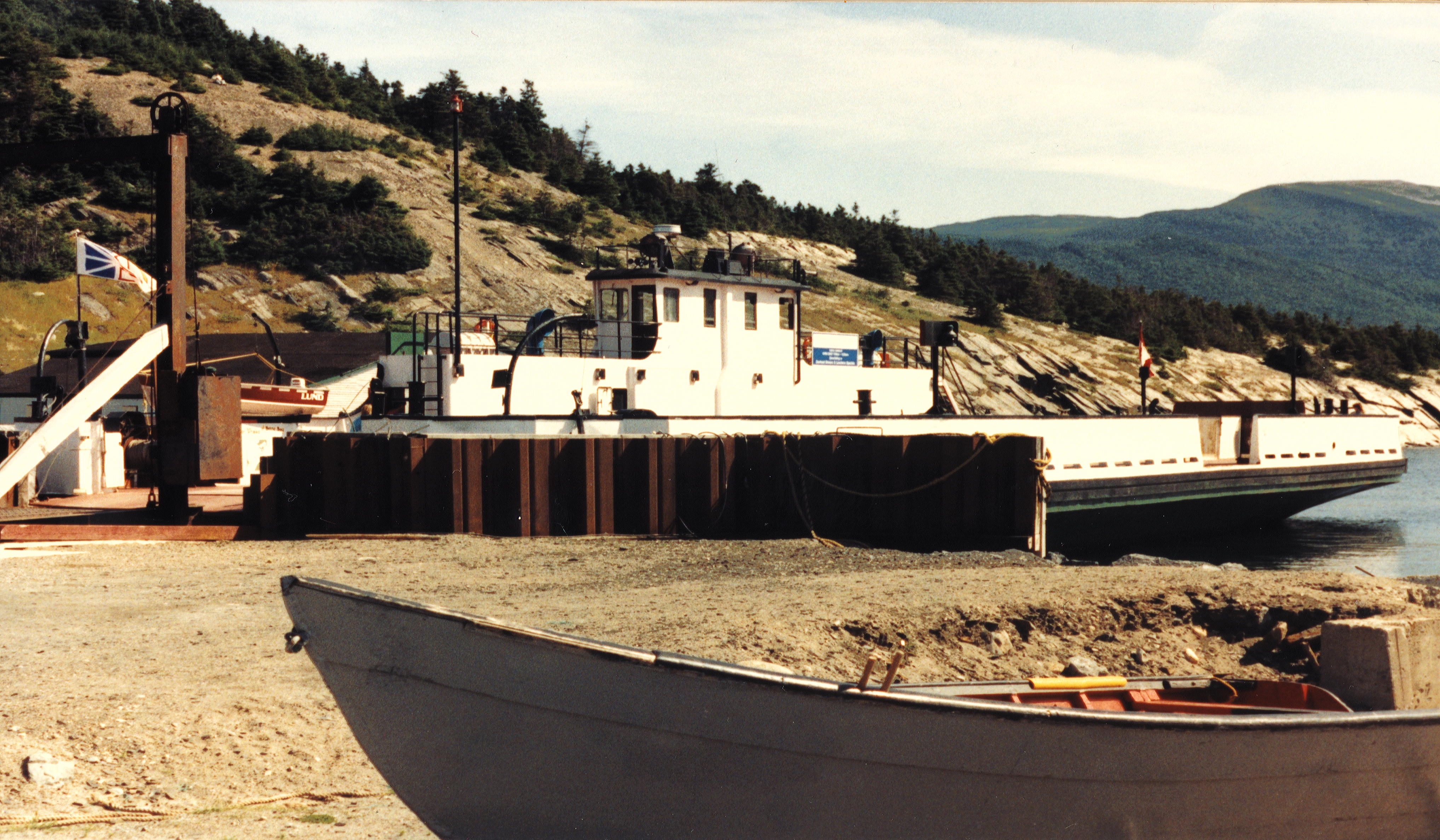 Ferry at the dock