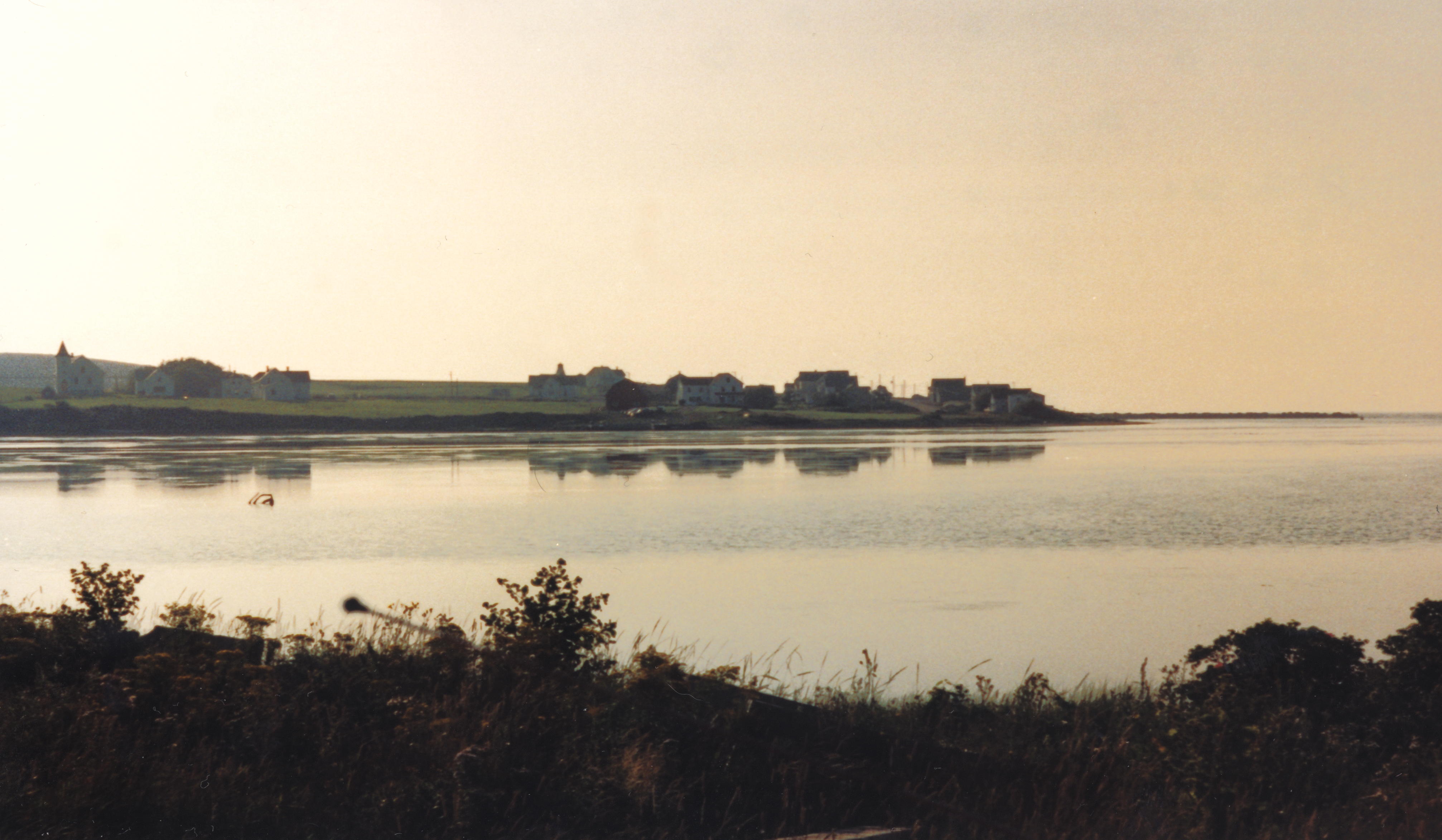Twilight at L'Anse aux Meadows