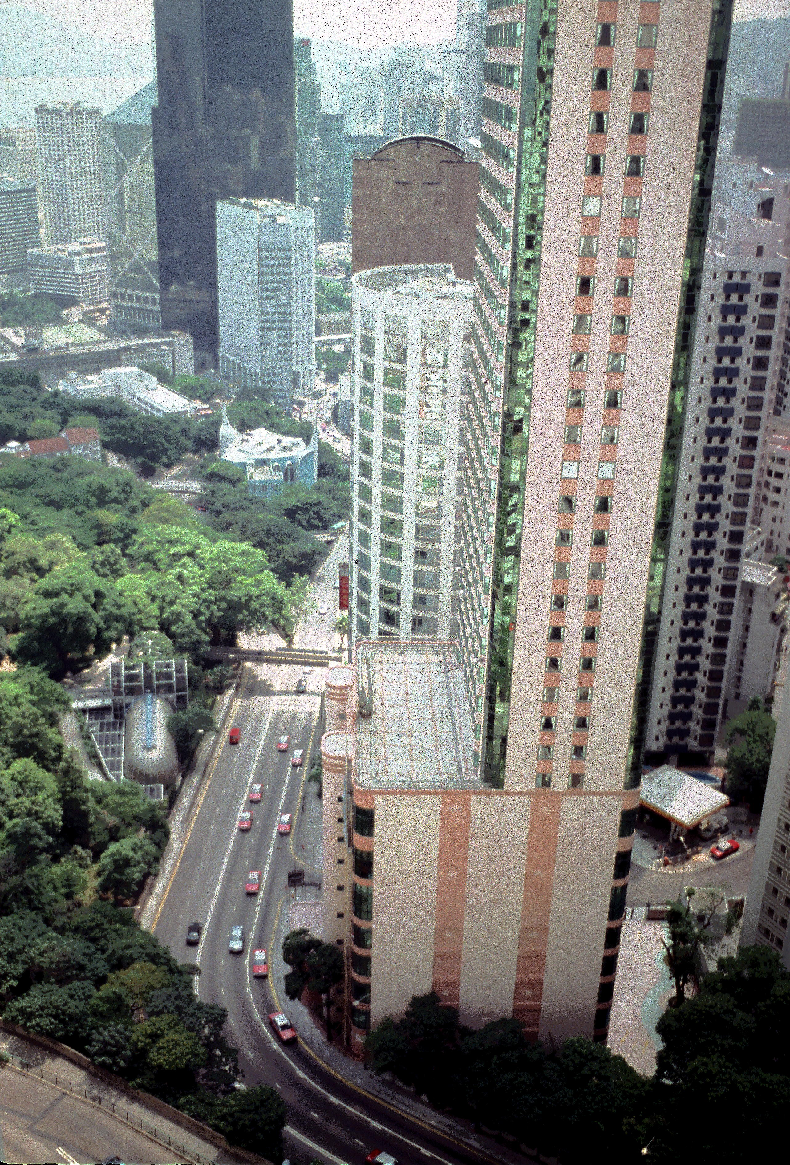 Hi-rise apartment with jungle roots