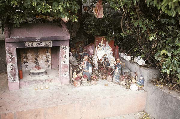 shrine by the path