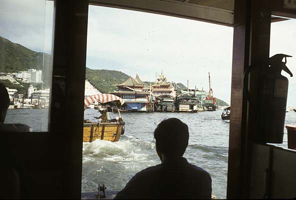 harbor view from a water taxi