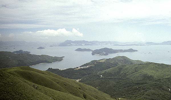 view towards kowloon