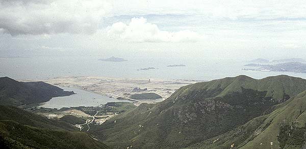 chek lap kok international airport under construction