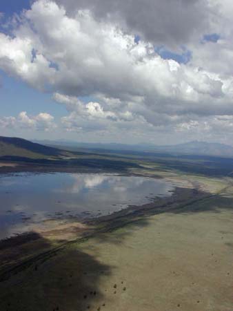 clouds in mormon lake