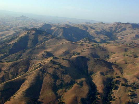 the diablo mountain range