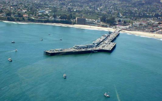 santa cruz wharf