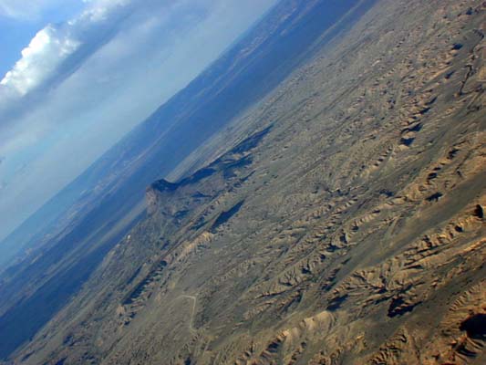 volcanic lava plug butte