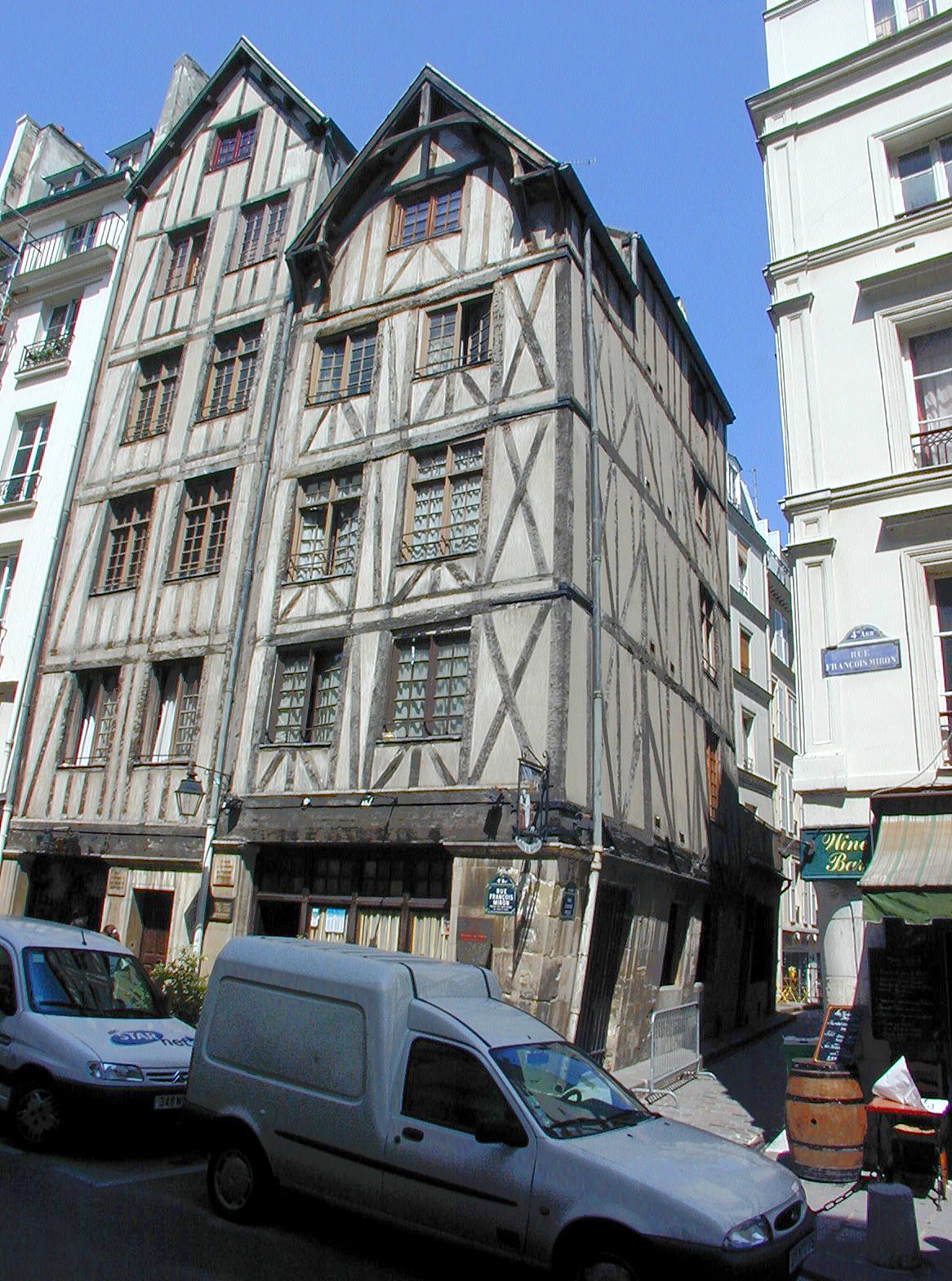 One of the oldest buildings in Paris