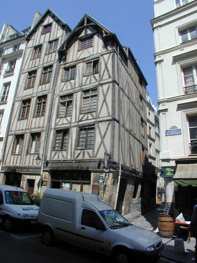 one of the oldest buildings in paris