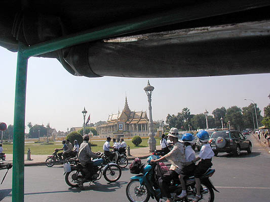 phnom penh by tuk-tuk