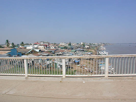 friendship bridge, looking north