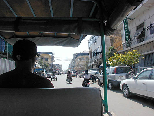 phnom penh by tuk-tuk