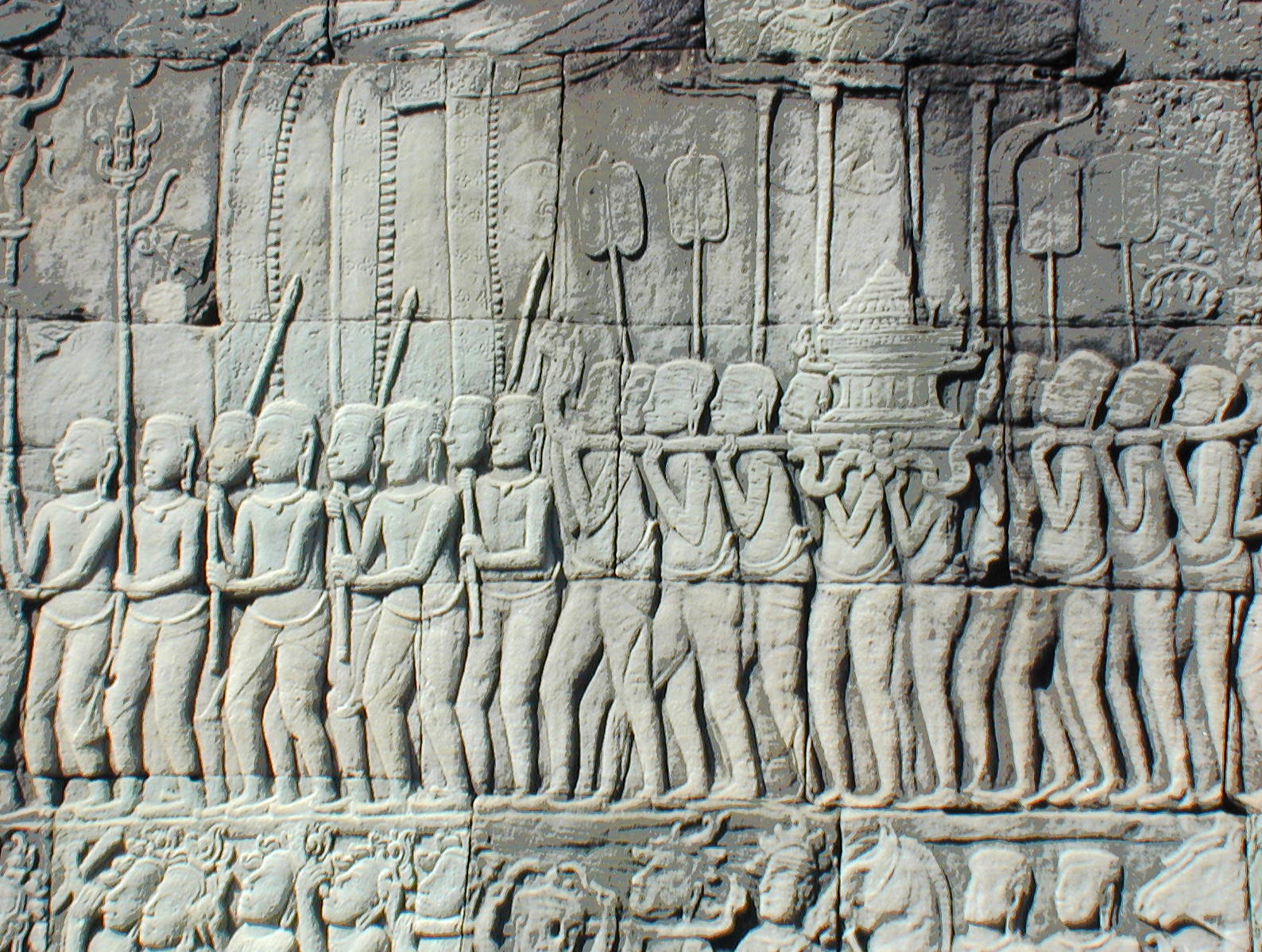 Royal procession (Bayon)