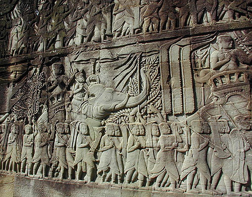 war scene (bayon)