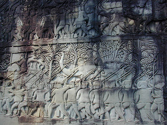 war scene (bayon)