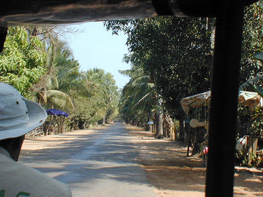 heading out of angor site