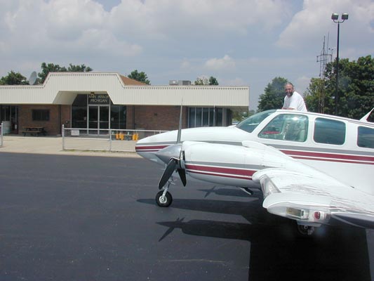 my ride is waiting in ann arbor