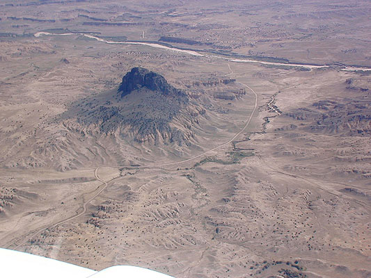 volcanic plug