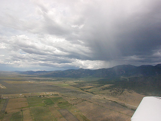 entering colorado's san luis valley