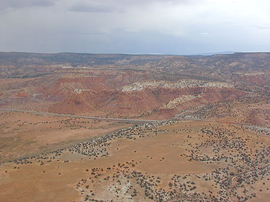 red rock cliffs