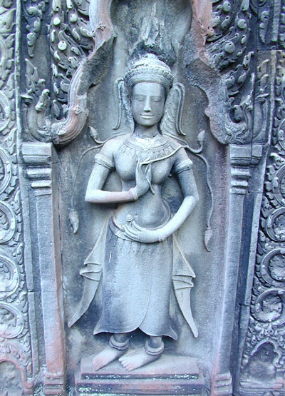 temple carvings of angkor