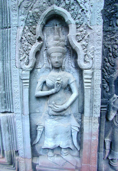 temple carvings of angkor