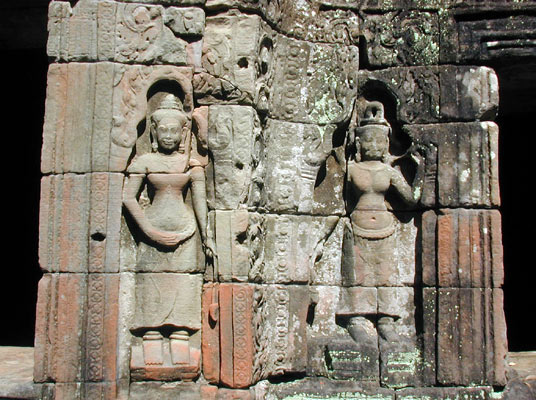 temple carvings of angkor