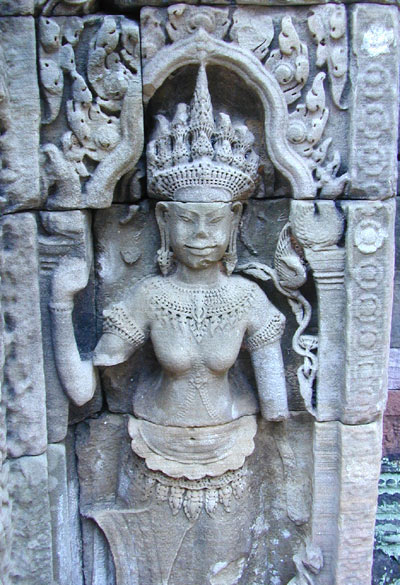temple carvings of angkor