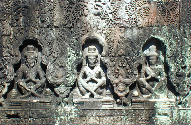 temple carvings of angkor