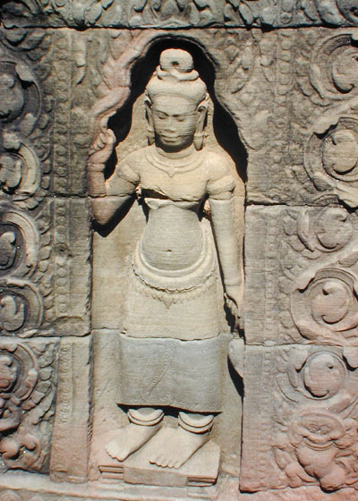 temple carvings of angkor