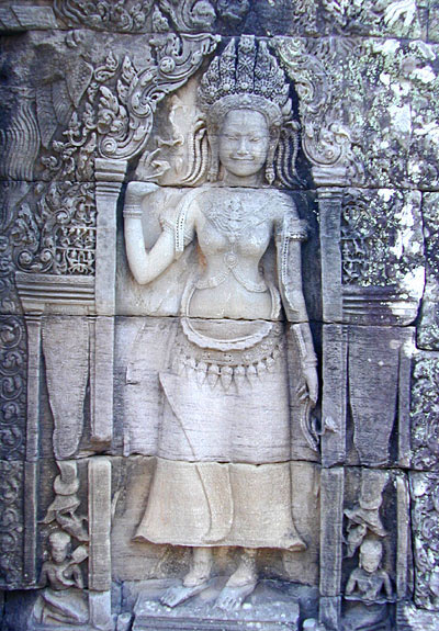 temple carvings of angkor