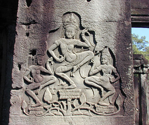 temple carvings of angkor