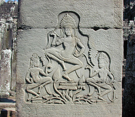 temple carvings of angkor