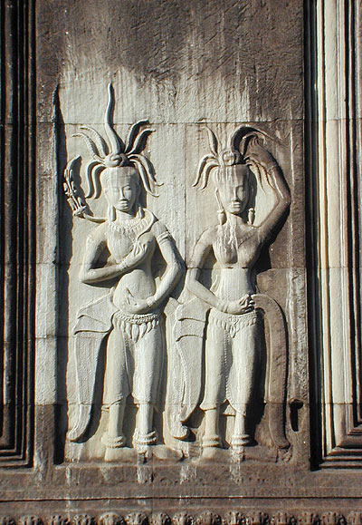 temple carvings of angkor