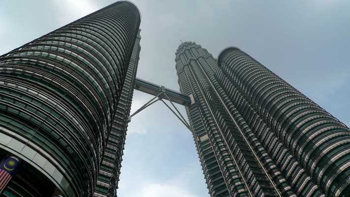 petronas towers and skybridge 