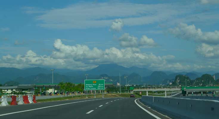 malysia's west side superhighway