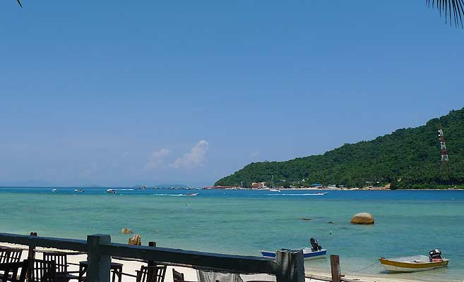 perhentian kecil across the strait